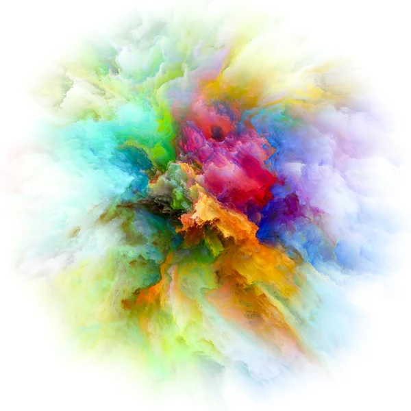 Colori dell'isola di Inkblot — Foto Stock