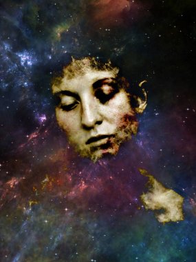 Hırpalanmış kadın sendromu soyutlama.