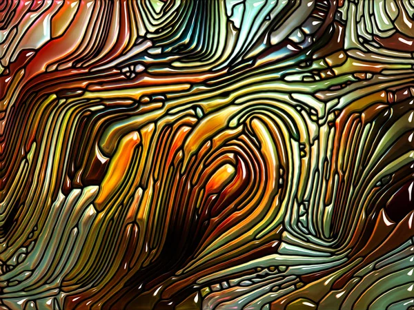 Synergies du verre irisé — Photo