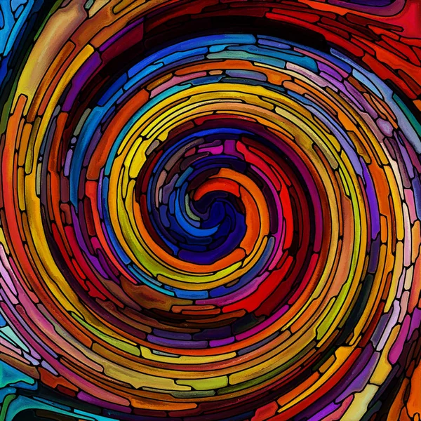 Perspectivas del color espiral —  Fotos de Stock