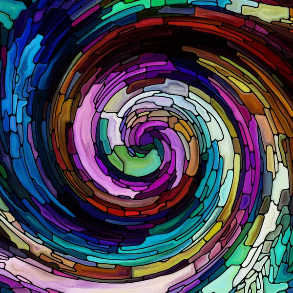 Visión de color espiral —  Fotos de Stock