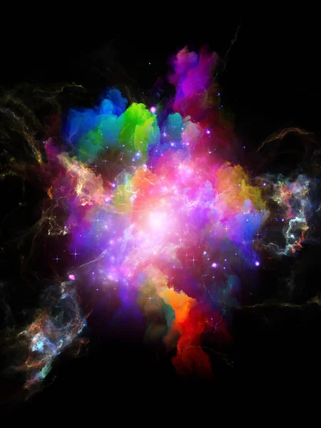 Virtual Life of Color Space — Stock Photo, Image