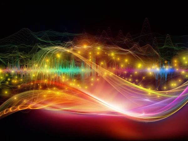 Synergies of Light Wave — Stock Photo, Image