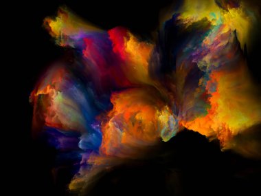 Gökyüzü renklerinin karışıklığı.