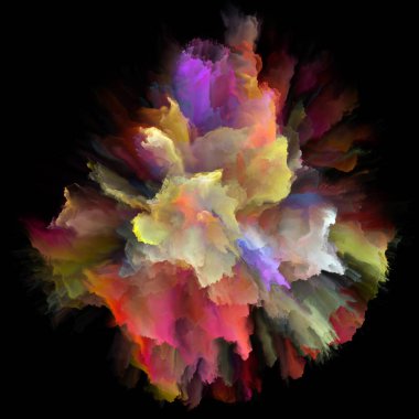 Sanal renk Splash patlama