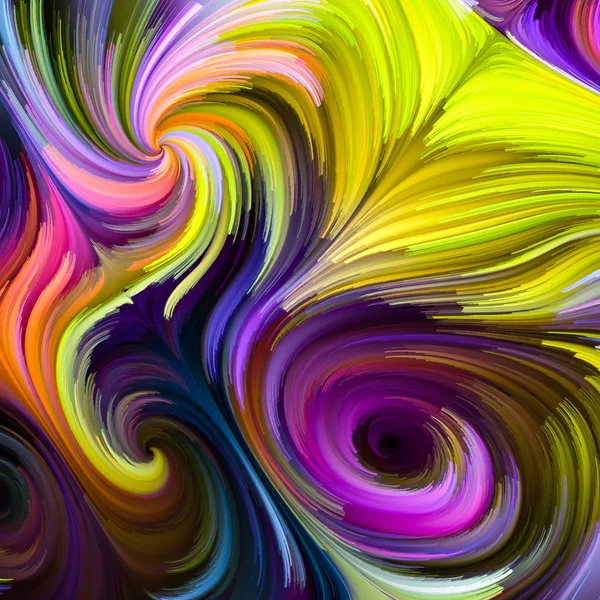 Сферы цветового потока — стоковое фото