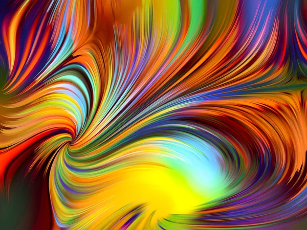 Elementen van de kleur stroom — Stockfoto