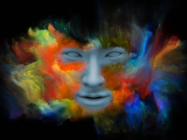 Virtual Life of Painted Dream — Stock Photo, Image