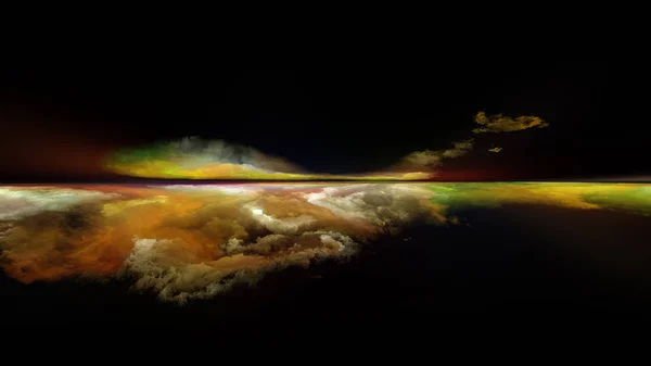 Metaforische zonsondergang — Stockfoto