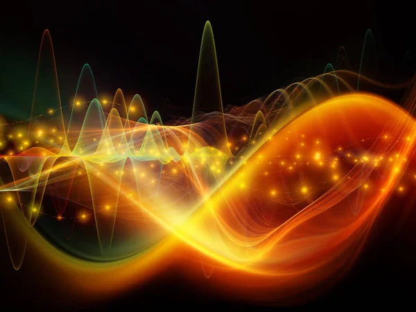 光波の速化 — ストック写真