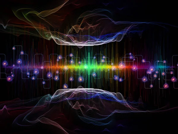 Complex Light Wave — Stock Photo, Image