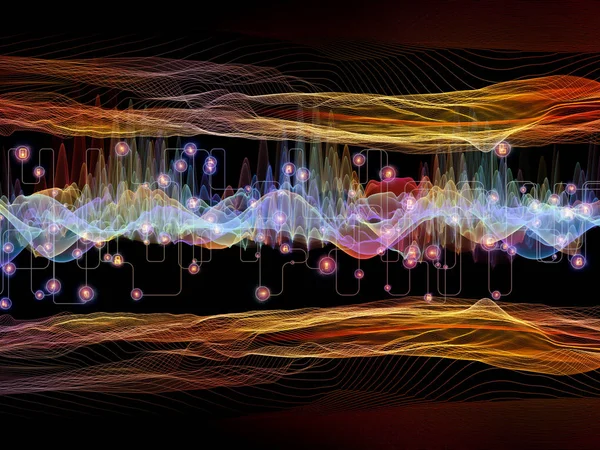 Complex Light Wave — Stock Photo, Image