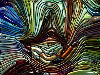 Karmaşık yanardöner renk cam