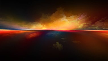 günbatımı çiçekler