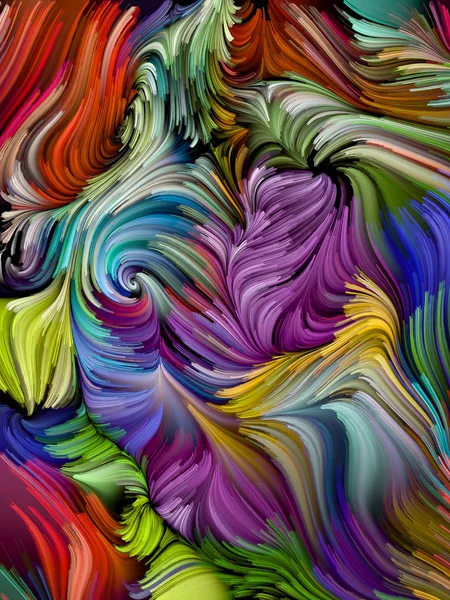 Kleur in beweging — Stockfoto
