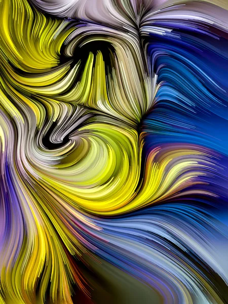 Swirling farby tło — Zdjęcie stockowe