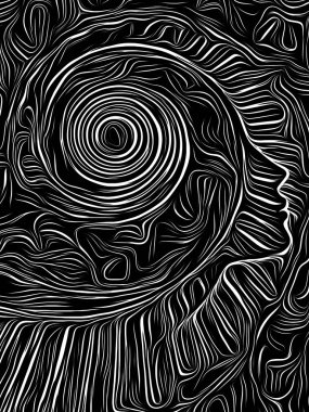 Zihin Girdap Woodcut