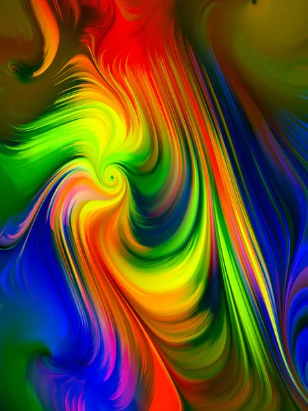 Multicolored Light. Wallpaper Paint series. Background design of colorful background lines on the subject of art, design, creativity and imagination