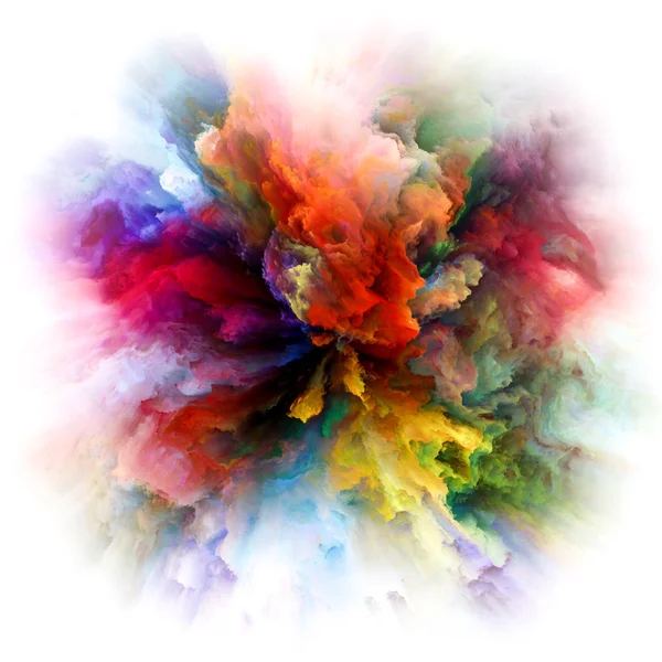 Painted Color Splash Explosion