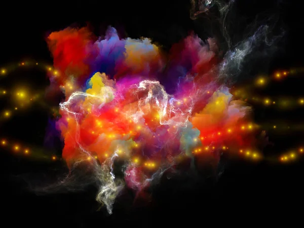Virtual Life of Color Space — Stock Photo, Image