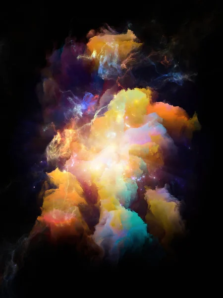 Espacio de color brillante — Foto de Stock