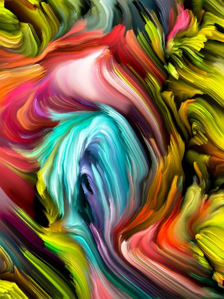 Colorful Paint Abstract — Stock Photo, Image