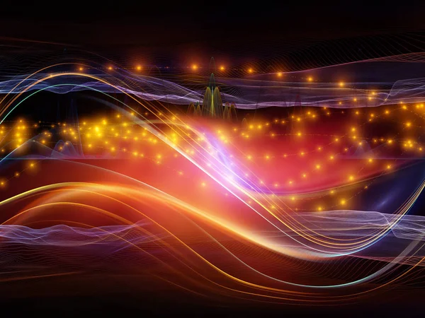 Elements of Light Wave — Stock Photo, Image