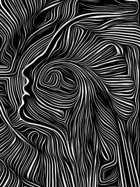 Beyin Girdap Woodcut