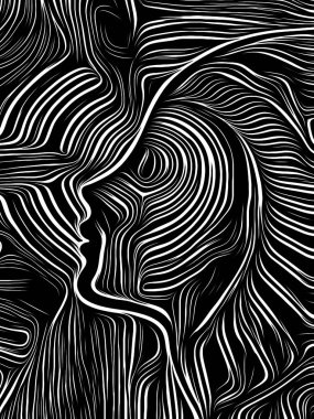 Beyin Girdap Woodcut