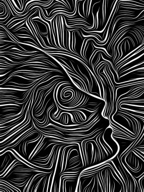 Zihin Girdap Woodcut