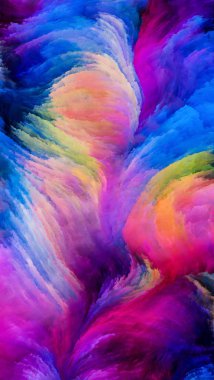 Renkli boya Elegance