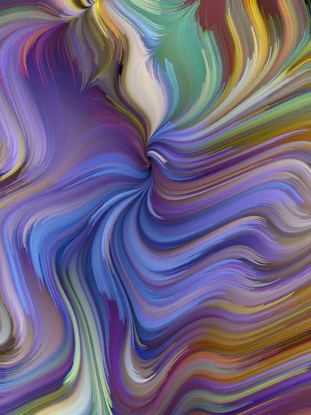 Цветные вихри — стоковое фото