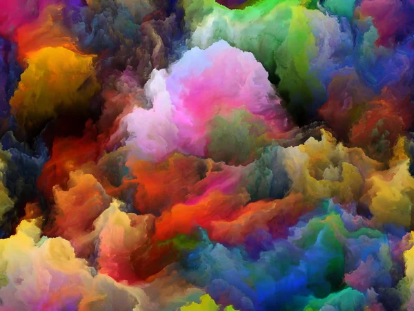 Multicoloured Canvas. — Stock Photo, Image