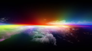 Gün batımı ışıkları