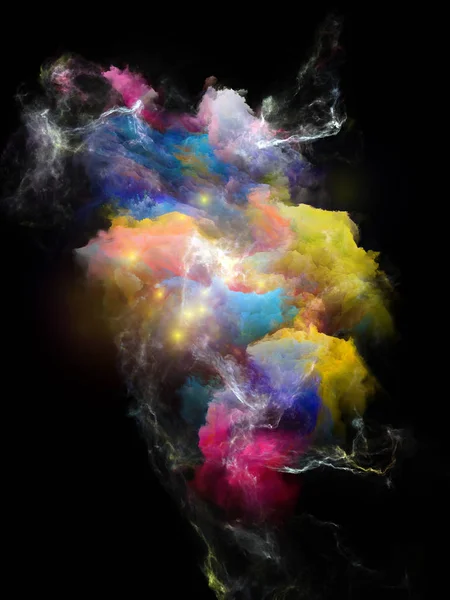 Explosion de l'espace couleur — Photo
