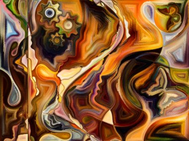 Yaşam tuval çiçek