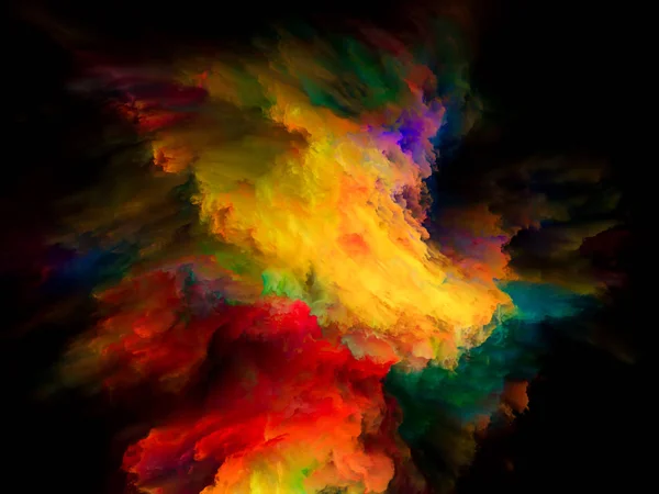 Swirling Paint — Stock Photo, Image