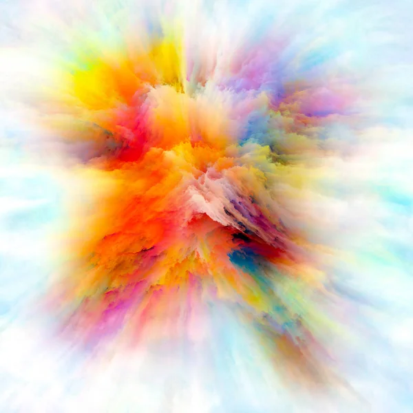 Ζωηρό χρώμα Splash έκρηξη — Φωτογραφία Αρχείου