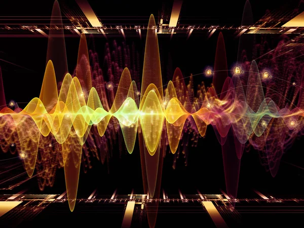 Lights of Oscillation — Stock Photo, Image