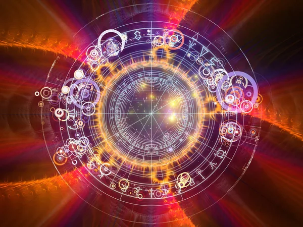 Geometry of Astrology — Stock Photo, Image