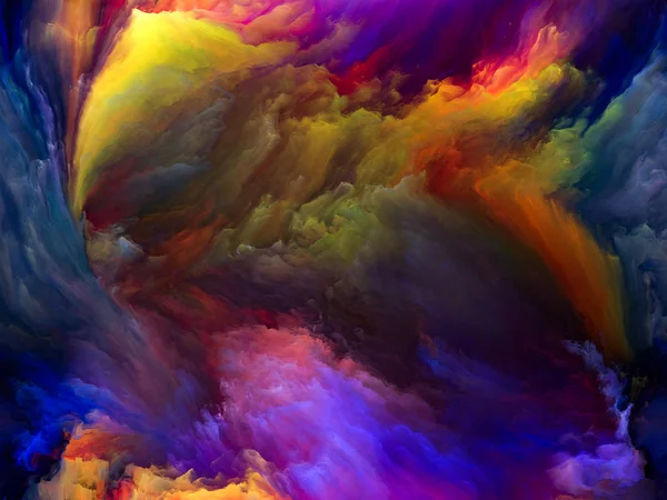 Случайное цветное движение — стоковое фото