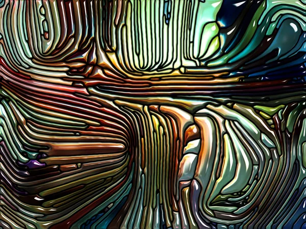 Realms of Iridescent Glass — Stock Photo, Image