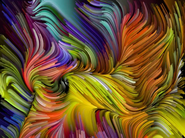 Swirling farby tło — Zdjęcie stockowe