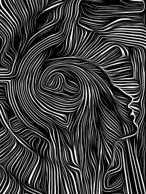 Beyin Girdap Woodcut