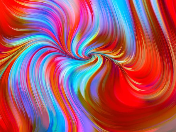 Computing Color Flow — Stock Photo, Image