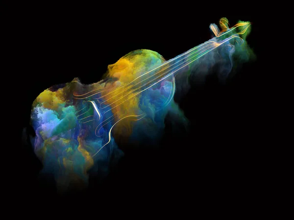 Peinture pour violon — Photo