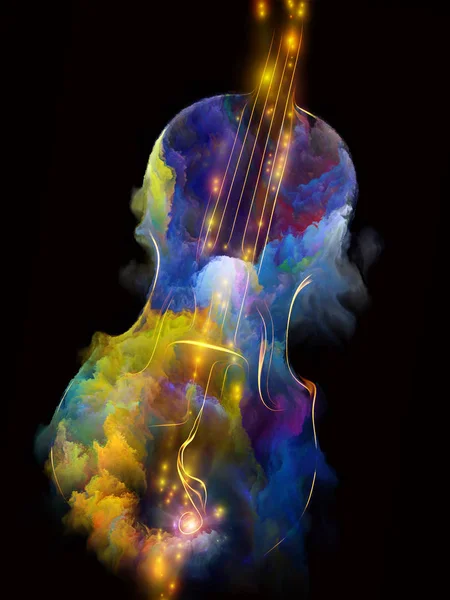 Violinnebel — Stockfoto