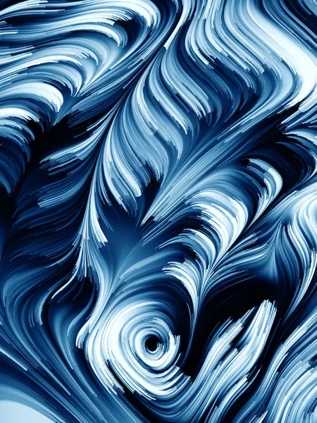 Blue swirl — Stockfoto