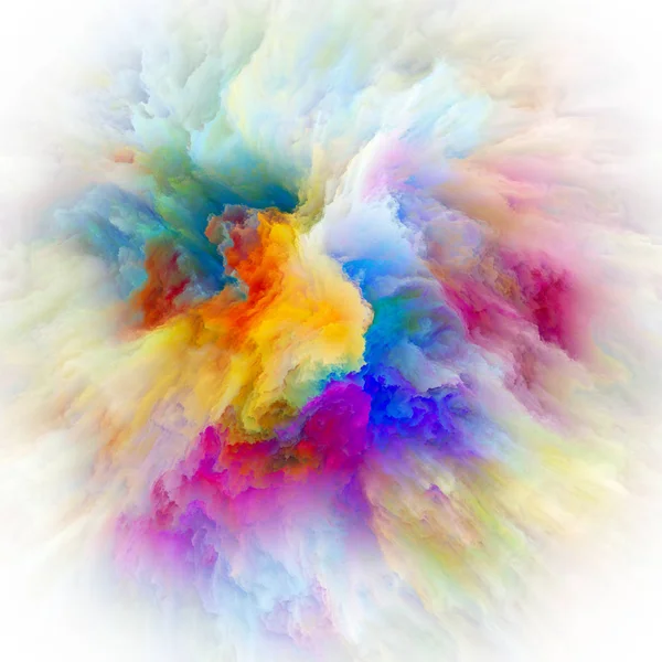 Game of Color Splash Explosion — Stock Photo, Image