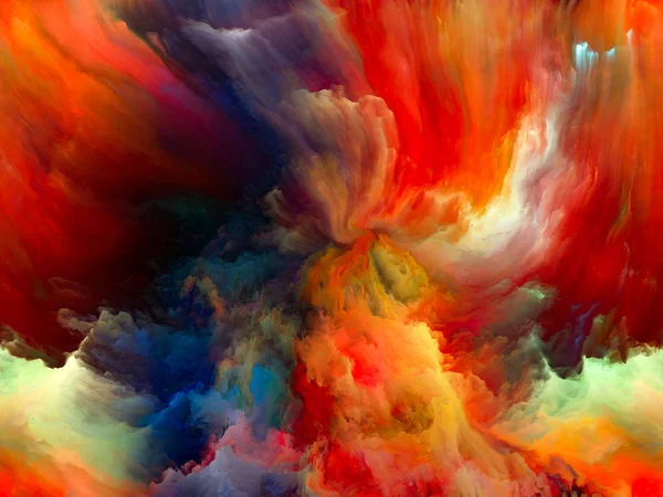 Случайное цветное движение — стоковое фото